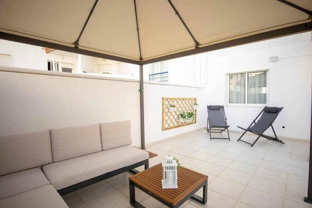 Modern 3Br Apt W/ Lg Terrace, Bbq, Ac & Parking Tavira Exterior photo